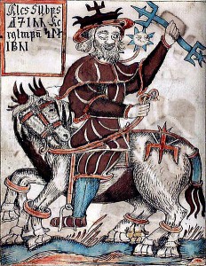 Odin auf Sleipnir