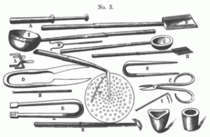 Werkzeuge des Glasmachers (Quelle: Wikimedia)