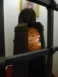 Eiserne im Museum of medieval Torture instruments in Prag
Quelle: Landrichterin