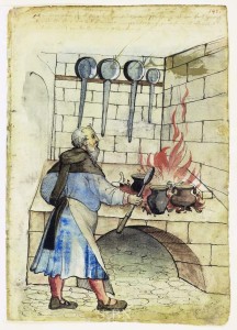 Heinrich Schlichting
Koch
Amb. 317.2° Folio 142 recto (Mendel I)
Hausbuch der Nürnberger Zwölfbrüderstiftung
Quelle: Wikimedia