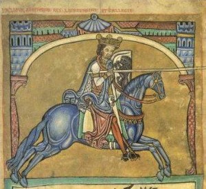 Alfons IX. von Leon
Miniatur aus dem 13. Jahrhundert
Quelle: Wikipedia