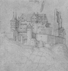 Burg Weinsberg
1515 mit Silberstift gezeichnet von Hans Baldung Grien.
Quelle: Wikipedia